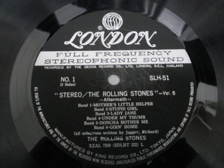 Rolling Stones Aftermath Vol. 5 Japan Orig. LP G/F DIF COVER