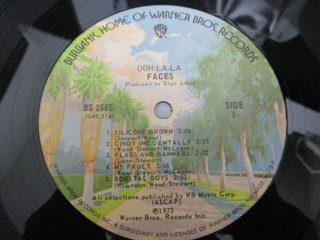 Faces OOH LA LA US Orig. LP GIMMICK COVER
