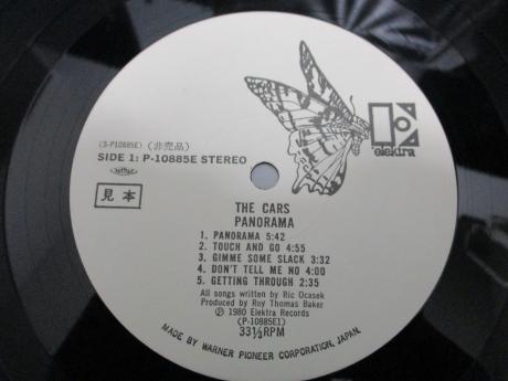 Cars Panorama Japan Orig. PROMO LP OBI WHITE LABEL