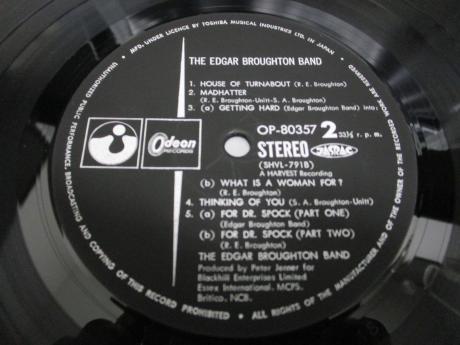 Edgar Broughton Band Same Title Japan Orig. LP INSERT
