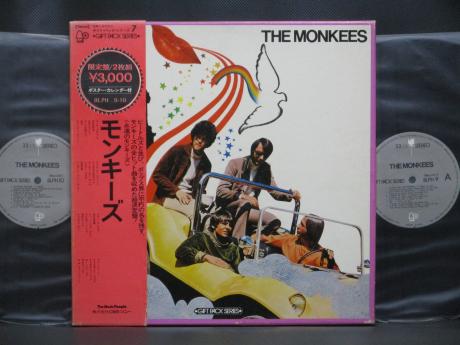 Monkees Gift Pack Seires Japan ONLY BOX 2P SET OBI POSTER COMPLETE