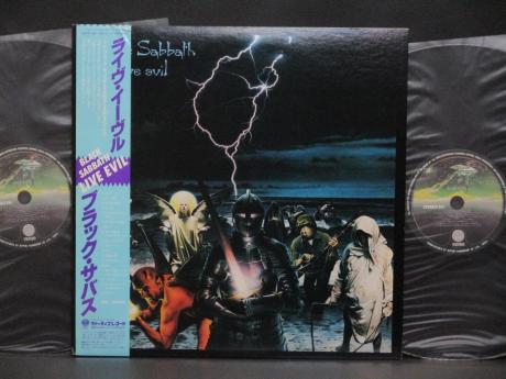 Black Sabbath Live Evil Japan Orig. 2LP OBI INSERT