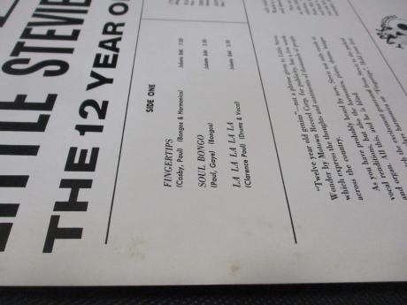 Little Stevie Wonder 12 Year Old Genius Recorded Live Japan Rare LP OBI