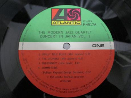 Modern Jazz Quartet Concert In Japan Vol.1 Japan ONLY LIVE LP OBI