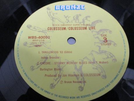 2. Colosseum Live Japan Rare 2LP OBI INSERT