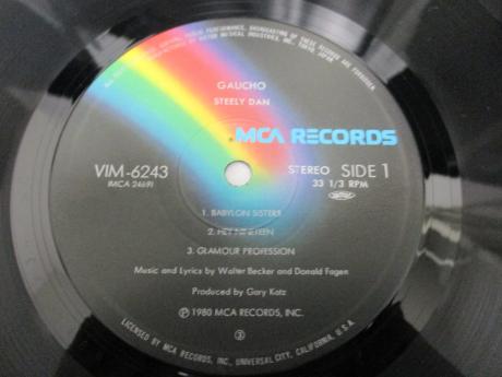 Steely Dan Gaucho Japan Orig. LP OBI INSERT