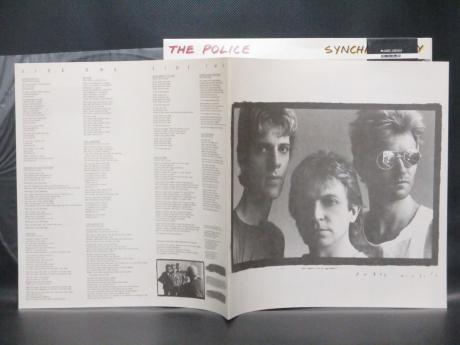 Police Synchronicity Japan Orig. LP OBI INSERT