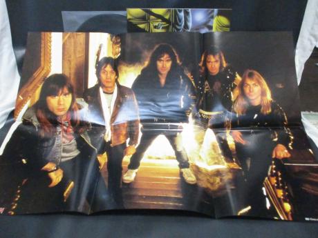 Iron Maiden Piece of Mind Japan Orig. LP RARE BIG POSTER