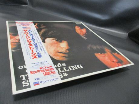 Rolling Stones Out of Our Heads Japan 25th Anniv LP OBI