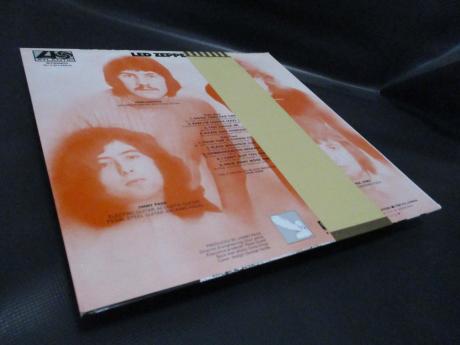 Led Zeppelin 1st Same Title Japan Rare LP OBI BIG POSTER