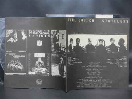 Lene Lovich Stateless Japan Orig. PROMO LP OBI
