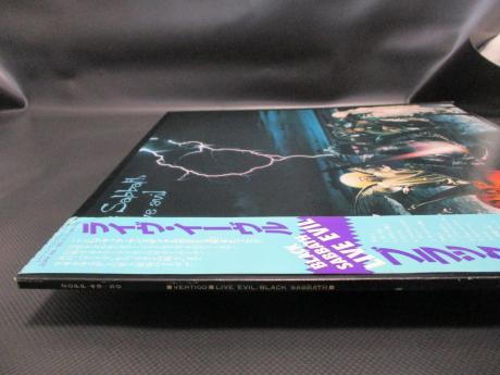 Black Sabbath Live Evil Japan Orig. 2LP OBI INSERT