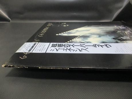 Genesis Seconds Out Japan Rare 2LP PURPLE OBI