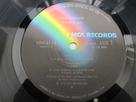 Wishbone Ash New England Japan Orig. LP 2OBI RARE POSTER