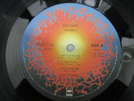 Journey Escape Japan Orig. LP OBI INSERT