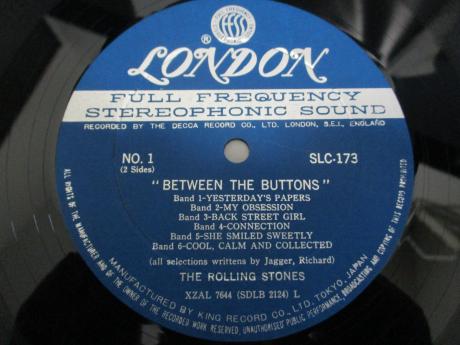 Rolling Stones Between the Buttons Japan Orig. LP G/F GOLF COVER