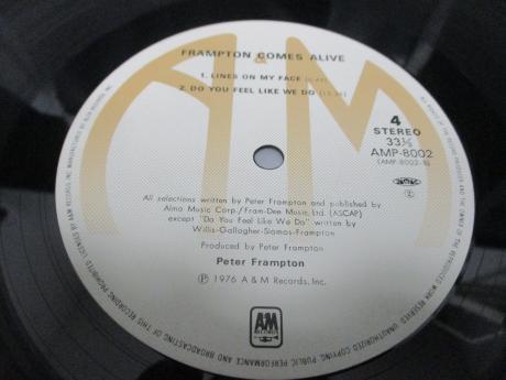 Peter Frampton Comes Alive Japan Tour ED 2LP OBI RARE POSTER