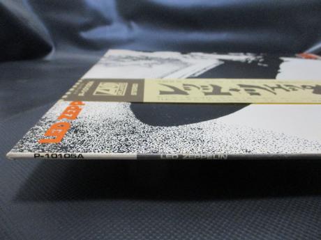 Led Zeppelin 1st Same Title Japan Rare LP OBI BIG POSTER