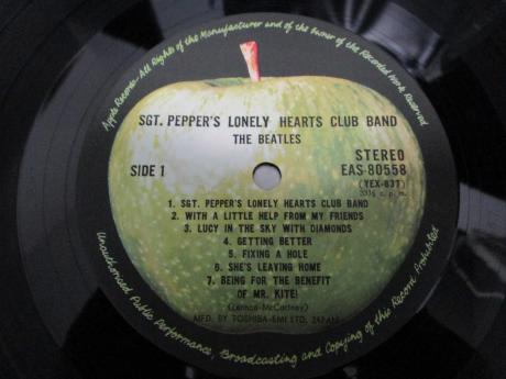 Beatles / Sgt Pepper’s Lonely Hearts Club Band Japan FLAG OBI ED LP INSERT