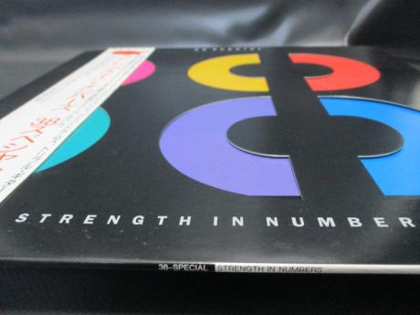 38 Special Strength In Numbers Japan Orig. PROMO LP OBI