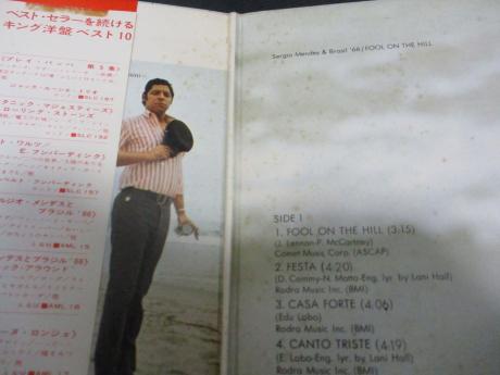 Sergio Mendes & Brasil '66 Fool On The Hill Japan Orig. LP OBI