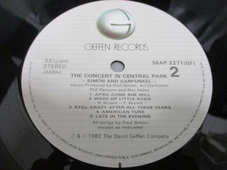 Simon & Garfunkel Concert In Central Park Japan Orig. 2LP OBI COMPLETE