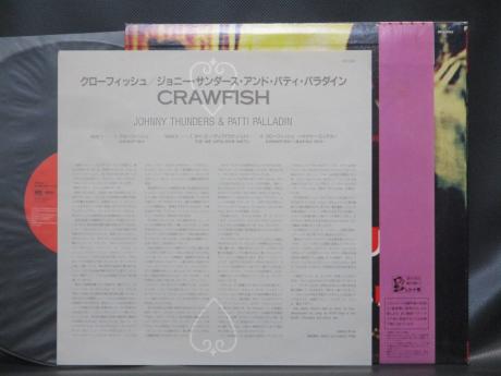 Patti Palladin & Johnny Thunders Crawfish Japan Orig. 3 Track 12” OBI