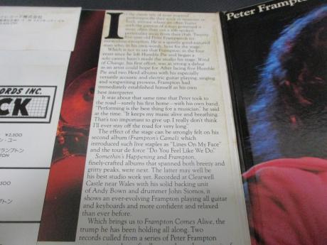Peter Frampton Comes Alive Japan Tour ED 2LP OBI RARE POSTER