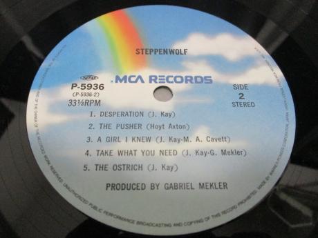 Steppenwolf 1st Same Title Japan Rare LP GREEN OBI