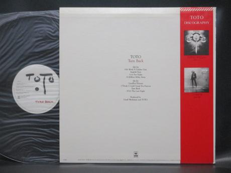 TOTO Turn Back Japan Orig. LP OBI RARE POSTER