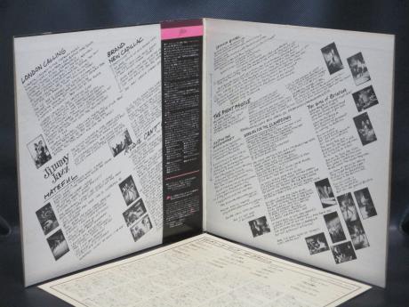 Clash London Calling Japan Early Press 2LP OBI G/F INSERT