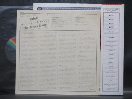 James Gang Thirds Japan Rare LP BLACK & RED OBI