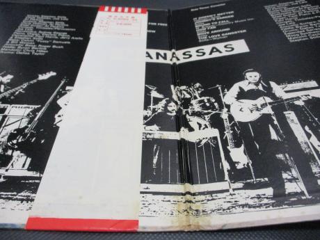 Stephen Stills Manassas Japan Orig. 2LP OBI BIG POSTER