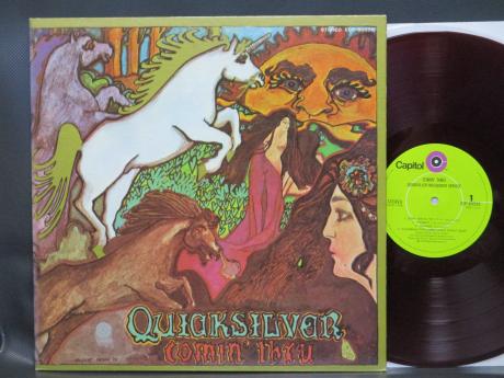 Quicksilver Messenger Service Comin' Thru Japan Orig. LP RED WAX