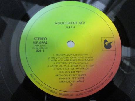Japan Adolescent Sex Japan Orig. LP OBI INSERT