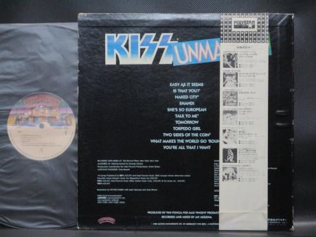 Kiss Unmasked Japan Early Press LP OBI INSERT
