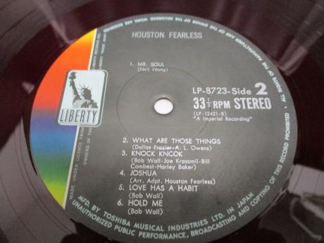 Houston Fearless S/T Japan Orig. LP DIF RED WAX