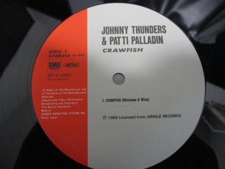 Patti Palladin & Johnny Thunders Crawfish Japan Orig. 3 Track 12” OBI