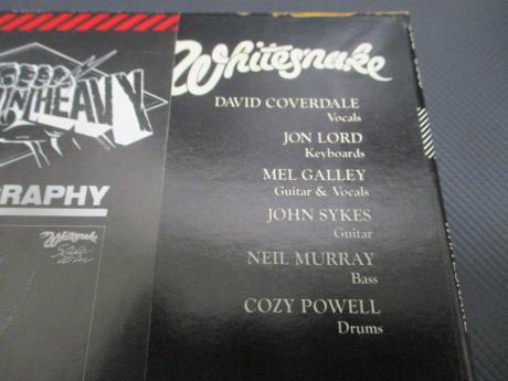 Whitesnake Slide It In Japan American Remix Version LP RED OBI