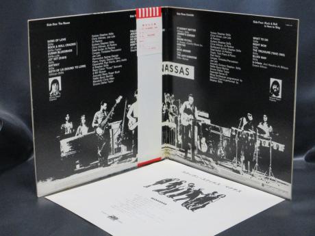 Stephen Stills Manassas Japan Orig. 2LP OBI BIG POSTER