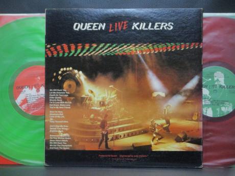 Queen Live Killers Japan Orig. 2LP OBI RED & GREEN DISCS