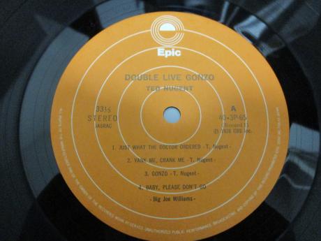 Ted Nugent Double Live Gonzo! Japan Early Press 2LP OBI