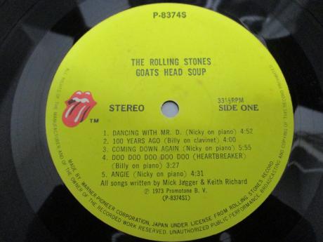 Rolling Stones Goats Head Soup Japan Orig. LP OBI