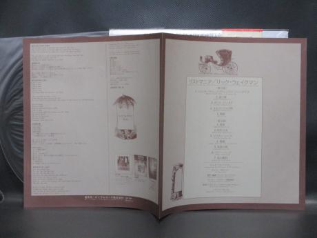 Yes Rick Wakeman Lisztomania Japan Orig. PROMO LP OBI WHITE LABEL