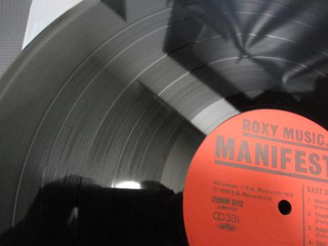 Roxy Music Manifesto Japan LTD LP GOLD OBI