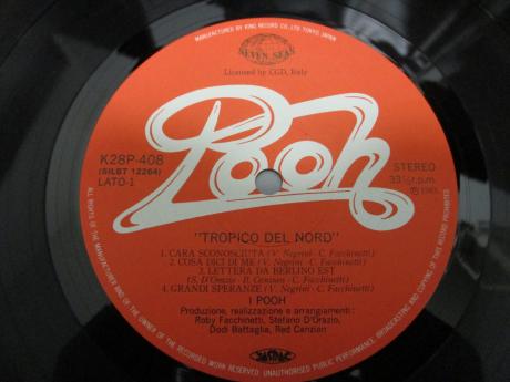 I Pooh Tropico Del Nord Japan Orig. LP OBI