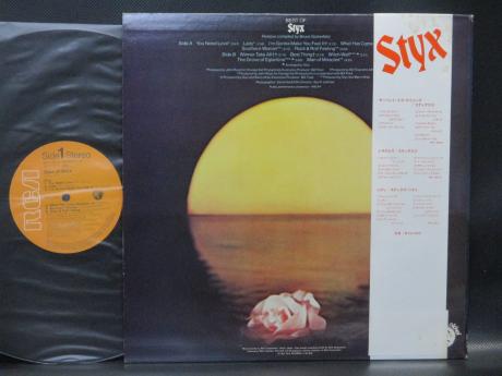 Styx Best Of Japan Orig. LP OBI INSERT