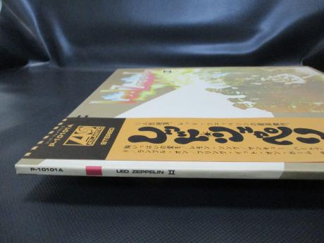Led Zeppelin 2nd II Japan Rare LP OBI BIG POSTER