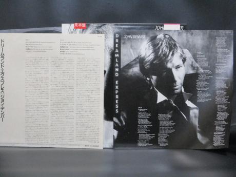 John Denver Dreamland Express Japan Orig. PROMO LP OBI WHITE LABEL