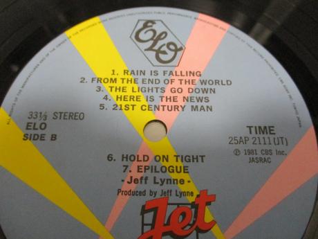 ELO Electric Light Orchestra Time Japan Orig. LP CAP OBI SHRINK